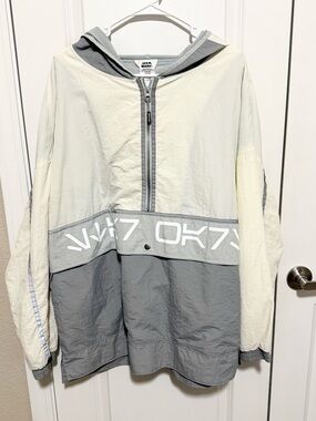 Disney Star Wars Ashley Eckstein Guided By The Light Reflective Windbreaker Sz L